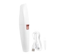 PACKOVE 1pc Rechargeable Portable Facial Hair Remover for Women Painless and Precise Lipstick Shape Design USB Rechargeable for Travel and -ups
