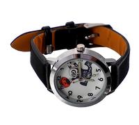 PACKOVE 1pc Skeleton Pattern Watch for Halloween Unique Large Dial Design for Cosplay and Halloween Parties Stylish Accessory for Women