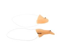 PACKOVE 1Set Wicked Witch Nose and Chin Costume Accessory for Halloween Masquerade Parties Sturdy and Comfortable Witch Accessories for Instant Transformation Into Enchanting Witches