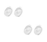 PACKOVE 2 pcs Single Layer Nail Care Bowl for Soaking Nails Rectangular Manicure Soak Tray for Cuticle Softening Suitable for Home and Salon Use