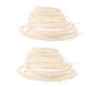 PACKOVE 2 Pcs Synthetic Rattan Vine Garland 4.6m Long Beige Natural Vine for DIY Crafts and Making Delicate Wreaths, Eco-friendly Material Suitable for Home Decoration