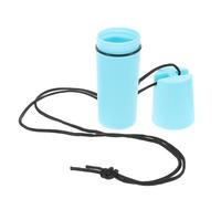 PACKOVE 2 Pcs Waterproof Dry Carry Box with Rope Floating Watertight Marine Storage Container for Beach Diving Snorkeling Kayaking - Blue Sandproof Seal