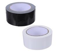 PACKOVE 2 Rolls Heavy Duty Mesh Tape 20m Roll Thick Single-sided Plastic Fabric Adhesive Tape with Temperature Resistance for Repairs and Mounting Jobs Versatile Usage