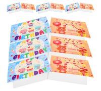 PACKOVE 20 Pcs Hand-Drawn Birthday Cards with Envelopes, Foldable Greeting Cards Set, Blank Notes for Family, Friends, and Celebration