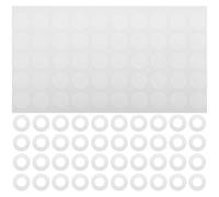 PACKOVE 2000pcs White Round Hole Reinforcement Stickers, Waterproof Binder Hole Labels for Loose-Leaf Paper, Page Reinforcement Circles Suitable for Office and School Use