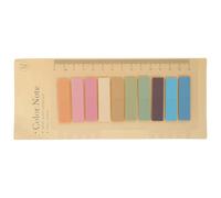 PACKOVE 200pcs Adhesive Reading Markers Sticky Tabs Portable Writable Index Strips for Students and Household Page Markers