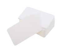 PACKOVE 200pcs Double-Sided Blank Postcards White Mini DIY Cards Student Hand-Painted Paper for Greeting, Crafting, and Writing Accessories