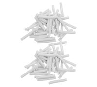 PACKOVE 200pcs White Long Erasers for Mechanical Pencils Bulk School Artist Erasers Multi-function Drawing Supplies for Holiday and Birthday Stationery