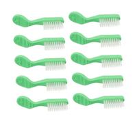 PACKOVE 20pcs Toothbrushes Soft Bristles for Secure Environments Short Handle Toothbrushes for Prisons Camps and Travel Gentle Cleaning for Sensitive Gums
