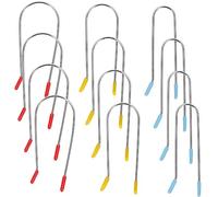 PACKOVE 24pcs Replacement Hot Roller Clips Assorted Clips for Hair Curler Fixed U-type Clamp