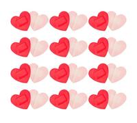 PACKOVE 25Pcs Heart-Shaped Self Adhesive Bandages Breathable Flexible Wound Care Patches for Camping First Aid Sensitive Skin