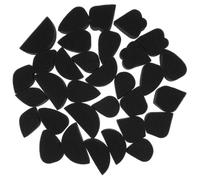 PACKOVE 28pcs Facial Painting Sponge with Teardrop Semi Flower Shapes for Precise Face Painting Comfortable Grip Versatile Use for Parties Festivals and Special Events