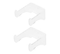 PACKOVE 2pcs Acrylic Guitar Hanger Wall Mount Bracket Invisible Guitar Hook and Banjo Wall-mounted Display for Performance Setups