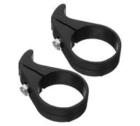 PACKOVE 2pcs Black Plastic Bike Chain Guard with Easy Installation and Chain Protection and Stabilizer for Mountain Bikes