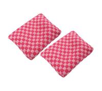 PACKOVE 2pcs Checkered Makeup Bag Travel Pouches Zippered Storage Bags Cosmetics for Women Feminine Product Pouch