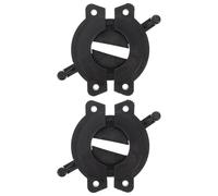 PACKOVE 2pcs Clamp Fastener for Furniture Joint with Lightweight Plastic Material and Simple to Install Design, Tabletop Repairing Bracket for Desk and Home Furniture Use