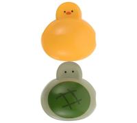 PACKOVE 2pcs Cute Animal Toothbrush Head Covers for Electric Toothbrush with Turtle Shape, Plastic Material, Dirt Protection Feature, Portable and Travel-Friendly, for Children at Home