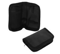 PACKOVE 2pcs Diabetes Testing Storage Case Insulated Travel Organizer for Medicine Supplies Holder with Pocket for Test Strips and Pens