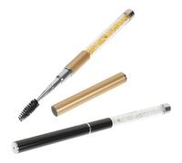 PACKOVE 2pcs Eyelash Brush Lash Brush Mascara Wand for Eyelash Extensions Spiral Fiber Tip for Eyebrow and Lash Application