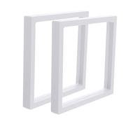 PACKOVE 2pcs Floating Frame Jewelry Display Boxes White Waterproof Push-to-open Design Elegant Plastic Showcase for Personal Use