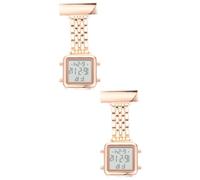 PACKOVE 2pcs Hanging Doctor Pocket Watch for Nurse Hospital Accessory Portable Design Display for Professionals