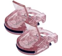 PACKOVE 2pcs Heated Eyelash Curlers Replacement Pads Travel Lash Perm Tool for Women Gentle Curling Experience