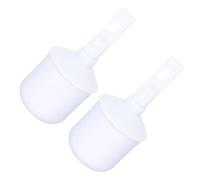 PACKOVE 2pcs Hook Blind Walking Cane Tip Replacement Rubber End Caps Non-Slip Crutch Foot Covers for Walking Stick Accessories
