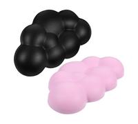 PACKOVE 2pcs Keyboard Wrist Support Pad Hand Support Pad for Keyboard 14.5x3.5x1.2inch Pu Sponge Material Distribute Pressure Portable Office Use for People Who Use Computers Everyday Or