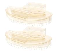 PACKOVE 2pcs Massage Body Brush Massage Tool Professional Body Massager Wear-Resistant Waist Massager