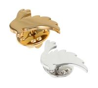 PACKOVE 2pcs Peace Dove Brooch Pins Alloy Lapel Pins for Women Chinese Cultural Charm Badge for Charity Events Lightweight Symbol of Harmony and Justice Versatile Accessory for Coats Hats