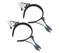 PACKOVE 2pcs Qualitative Materials Boys and Girls Headbands Party Hair Hoops Birthday Party Hairbands Cosplay Hair Wear