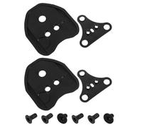 PACKOVE 2pcs Road Bike Pedal Adapter Compatible with Look Keo Cleats Lightweight Sturdy for Cycling Shoes Suitable for Road Bicycle Riding and Stationary Exercise