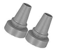 PACKOVE 2pcs Rubber Tips for Walking Sticks Crutches Reinforced Design Easy to Install Non-Slip Replacement Feet with Metal Washers for Outdoor Parks Mobility Aids