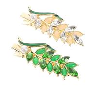 PACKOVE 2Pcs Stylish Duck Billed Hair Clips for Daily Casual Use Secure Side Bang Management Elegant Hair Accessories for Weddings and Events