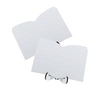 PACKOVE 2pcs Wooden Sublimation Picture Frames with Stand, Blank Mdf Heat Transfer Photo Display Frames for Graduation DIY Decor