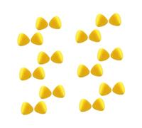 PACKOVE 30 Pairs Moldable Noise Canceling and Concerts, Reusable Plastic Earbuds with Sound Insulation, Yellow Set for Comfortable Noise Reduction