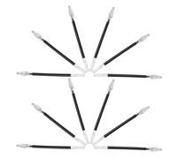 PACKOVE 30pcs Black Fine Tip Diamond Head Gel Pen Refills for Wood Carving Pens, Smooth Writing Replacement Refills for Student and Office Use