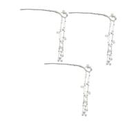 PACKOVE 3pcs Chinese Hairpin Lightweight Phoenix Tail Tassel Hair Sticks Vintage Style for Hanfu Buns Traditional Headdress Accessories for Women Festivals and Special Occasions