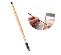 PACKOVE 3pcs Double End Eyebrow Brush Set Professional Eyebrow and Eyelash Makeup Tools with Spiral Mascara Brush Easy to Use for All Skill Levels