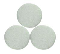 PACKOVE 3pcs Elastic Stool Cushion Cover Replacement round Bar Stool Seat Covers 11.8-13.4 Inch Polyester Protector with Unique Texture Print for Home and Bar Light Green