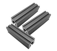 PACKOVE 3pcs Golf Club Grip Vise Clamp Rubber Blocks Golf Grip Removal Tool Pole Disassembly Kit Accessory for Shaft Repair