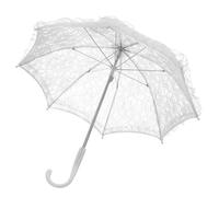 PACKOVE 3pcs Lace Umbrella Wedding Scene Props Lace Parasol Umbrella for Wedding Stage Performance Photography Decorative for Girls and Vintage Occasions