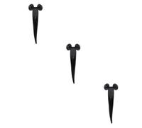 PACKOVE 3pcs Natural Horn Body Care Massage Roller Ergonomic Back Rolling for Muscle Relaxation and Circulation for Home Use and Professional Therapists