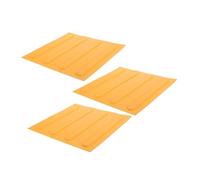 PACKOVE 3pcs PVC Tactile Blind Tiles Nonslip Paving Bricks for Visually Impaired Pathways Outdoor Raised Pattern Sidewalk Covering Replacement