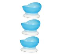 PACKOVE 3pcs Silicone Senior Training Bowl Disabled People Bowl Elderly Eating Slip Easy Clean
