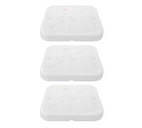 PACKOVE 3pcs Water-fillable Square Base 21x21cm Balloon Arch Stand for Outdoor and Indoor Party Decorations Heavy Duty Balloon Tower Holder and Flagpole Bases