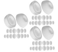 PACKOVE 3sets 8 Pairs Silicone Ear Tips Replacement Compatible with Airpods Pro Pro Noise Reducing Design Comfortable Fit for Enhanced Sound and Ear Protection 8pairs*3
