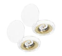 PACKOVE 4 Pairs Reusable Fake Eyelashes Extensions of Natural Look Lashes for Effortless Makeup Application Soft Texture for All Day Wear for All Skin Types