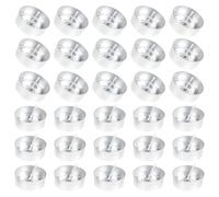 PACKOVE 400pcs Aluminum Tea Light Candle Molds with 200pcs 4-Hour Wicks and 200pcs 2.6cm Tea Light Cups for DIY Candle Making Supplies and Aromatherapy Crafting
