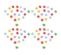 PACKOVE 4050pcs Star Origami Paper Strips in Gradient Assorted Colours for DIY Hand Art Crafts and Travel Decorations, Japanese Inspired Texture Mini Lucky Stars Paper for Adults